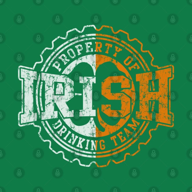 Irish Drinking Team St Patricks Day Beer Cap by E