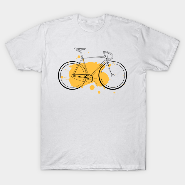 Road Bike One Line Drawing Road Bike T Shirt Teepublic The former will depend on wheel and tyre size while the latter can be directly compared for different bikes. teepublic