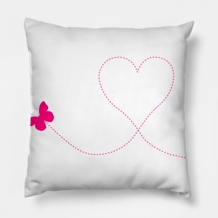 Love butterfly Pillow