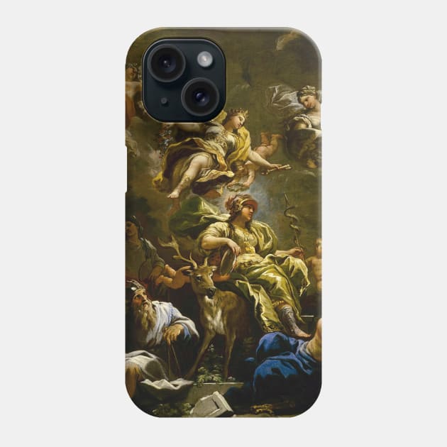 Baroque Painting Texture Phone Case by brick86