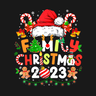 Family Christmas 2023 Funny T-Shirt