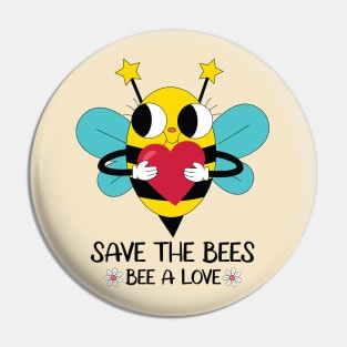 Save The Bees Pin