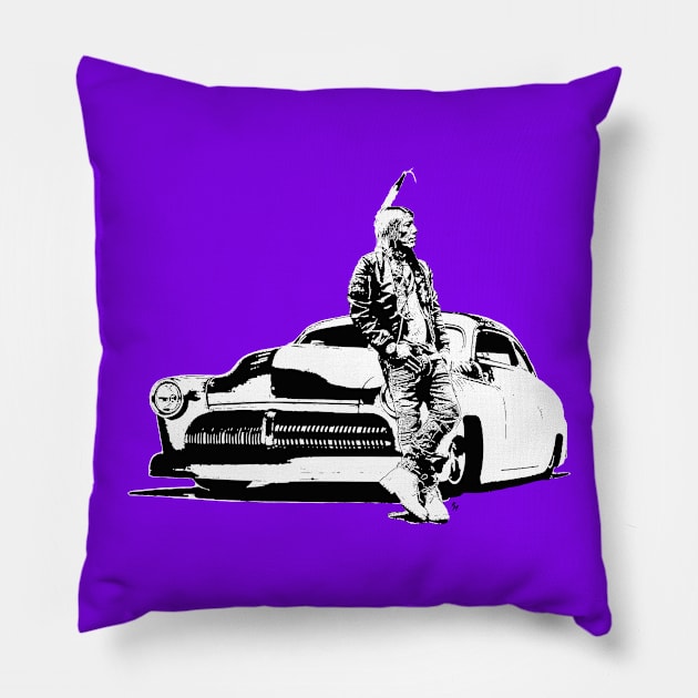 War Pony II Pillow by MartinezArtDesign