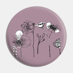 botanical art Pin