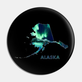 Alaska - Northern Lights Pin