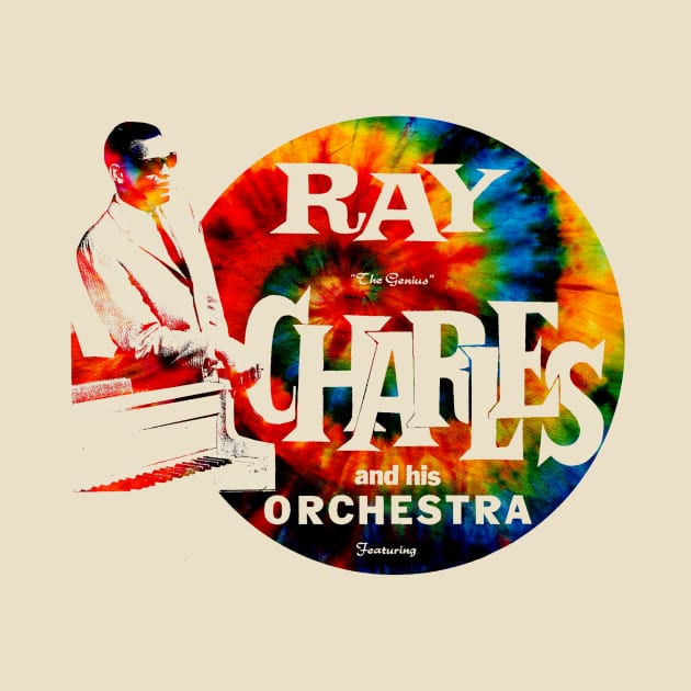 Ray Charles by HAPPY TRIP PRESS