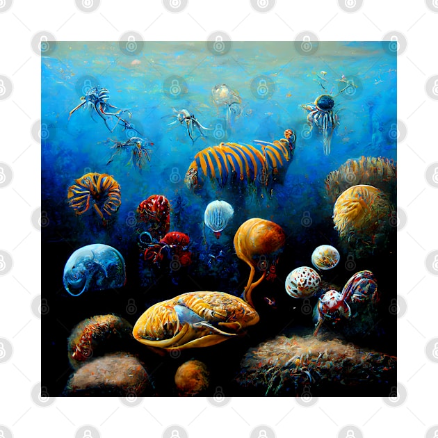 Sea creatures #1 by endage