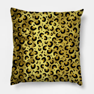 African Leopard Print Pillow