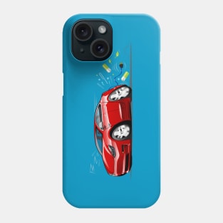 Cartoon electric car Phone Case