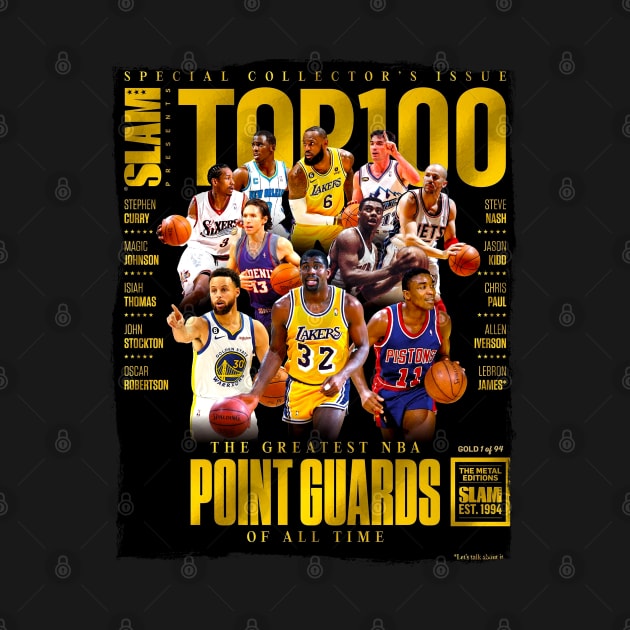 NBA TOP 100 - SLAM by Buff Geeks Art
