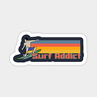 Surf addict Magnet