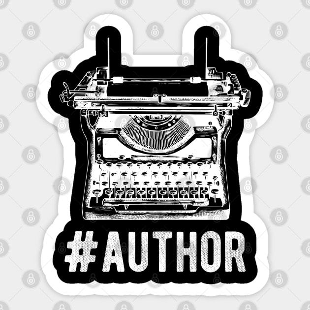 Author - #Author - Author Gifts - Sticker