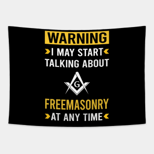 Warning Freemasonry Freemason Masonry Tapestry