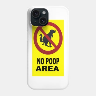 No Dog Poop Phone Case