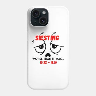 Siesta dark worse than it was Phone Case