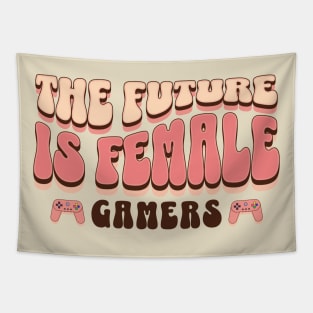The Future Is Female Gamers Tapestry