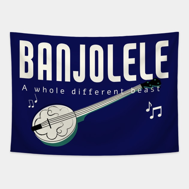 Banjolele, a whole different beast Tapestry by DeliriousSteve