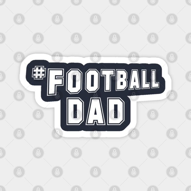 #Football Dad Magnet by PeppermintClover