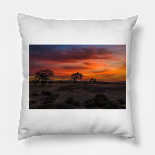 Brushstrokes In The Sky Pillow