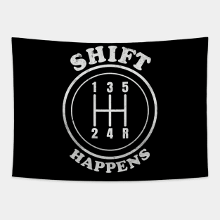 Shift Happens - Driving with a Manual Transmission Tapestry