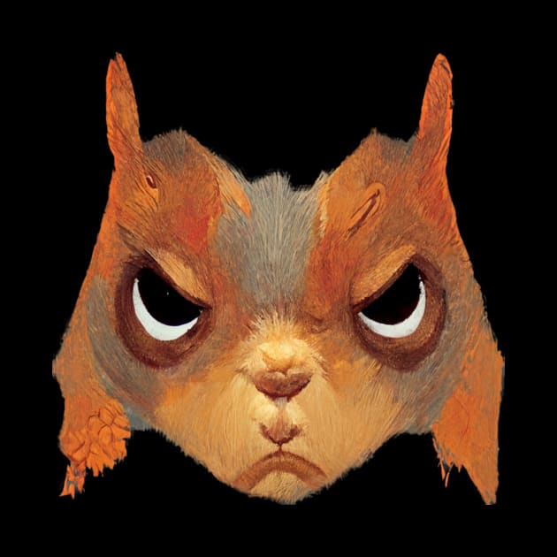 Angry Squirrel by fistikci