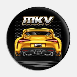 The Legend Supra MK-5 (Brilliant Yellow) Pin