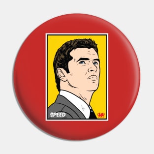 Gary Speed, Wales football manager Pin