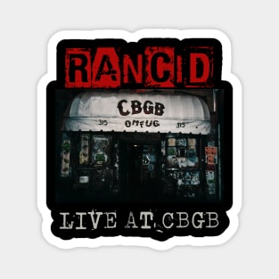 rancid live at cbgb Magnet