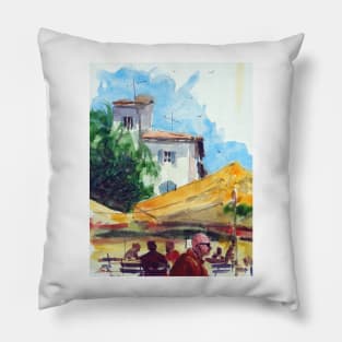 Arles, Provence, France Pillow