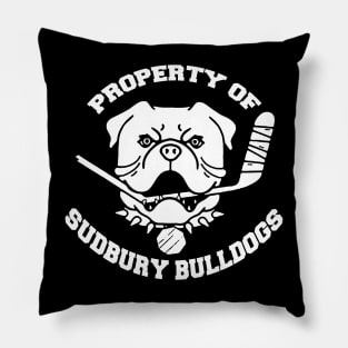 Blueberry Bulldogs Inverse Pillow