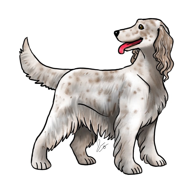 Dog - Irish Setter - Spotted by Jen's Dogs Custom Gifts and Designs