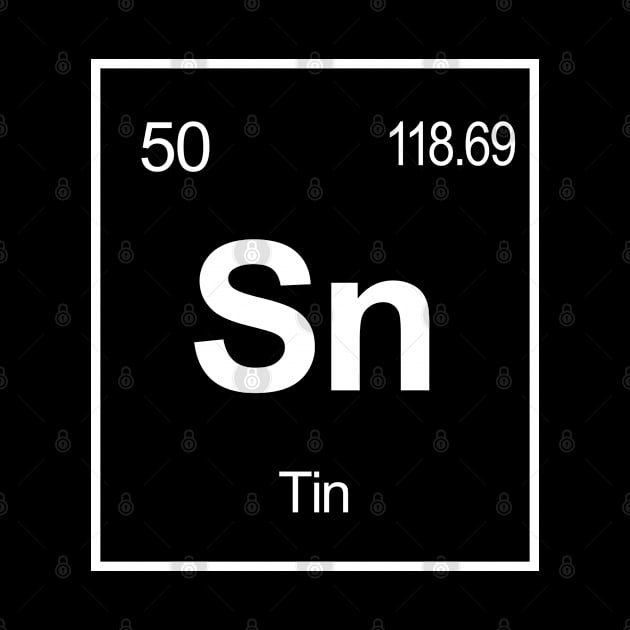 Sn Element of Tin - Periodic Table Elements - Tin by Mash92