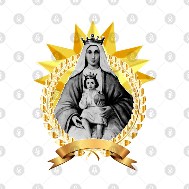 Our Lady Holy Mary and Baby Jesus by Marccelus