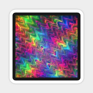 Rainbow waves Magnet