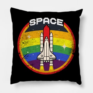 Vintage Space Shuttle Pillow