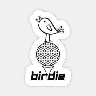 Funny Golf Pun Doodle Graphic Tee Magnet