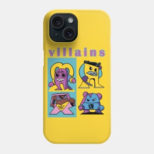 Comic characters super villains Phone Case