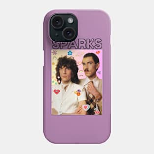 Sparks  90s style retro vintage 80s gifts Phone Case