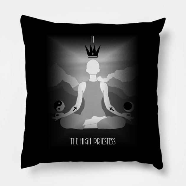 The High Priestess Pillow by AYar