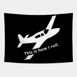 Airplane Pilot | This Is How I Roll Tapestry