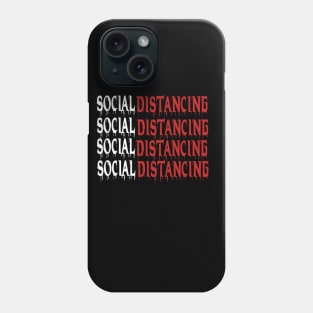 Social Distancing Funny Phone Case