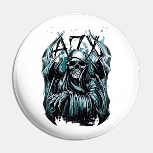 a7x Skull Death Pin