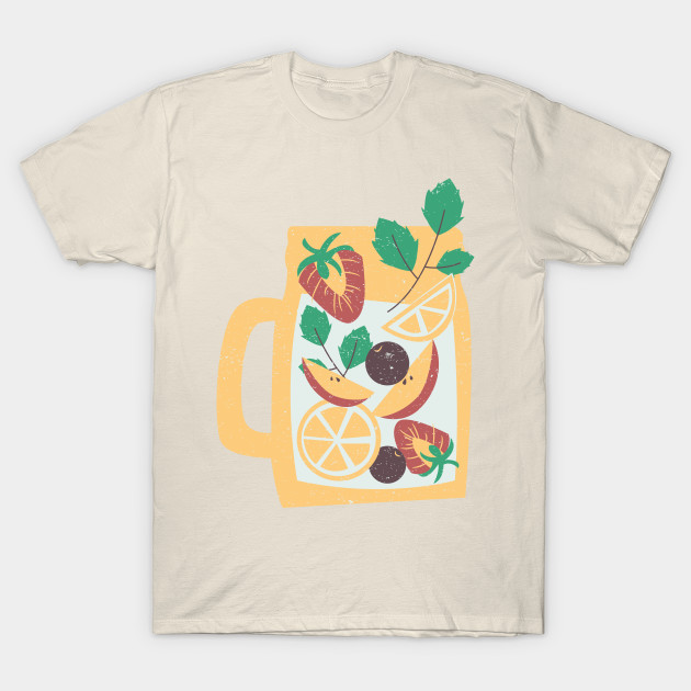 Discover Peach Strawberry Grape Orange Juice T-Shirt