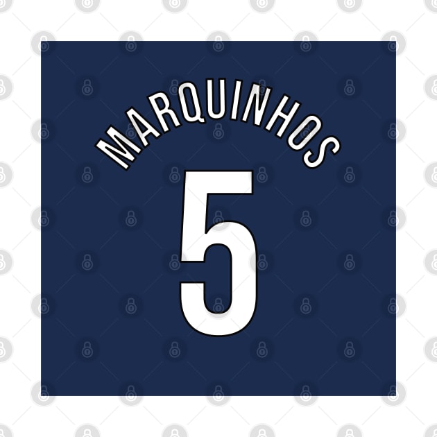 Marquinhos 5 Home Kit - 22/23 Season by GotchaFace