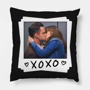 Nick and Jess XOXO Pillow