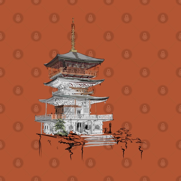 Pagoda by sibosssr