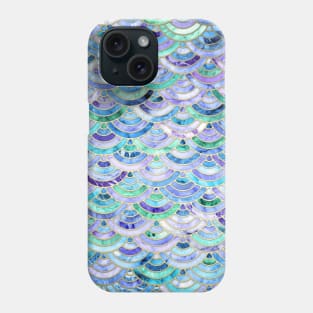 Marble Mosaic in Sapphire and Emerald Phone Case