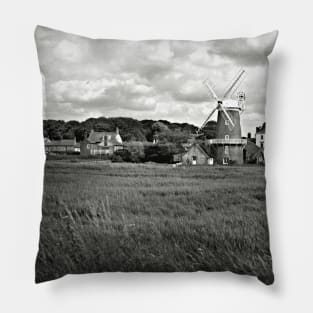 The windmill at Cley-Next-the-Sea, Norfolk, UK Pillow