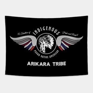 Arikara Native American Indian  Tradition Pride Respect Tapestry