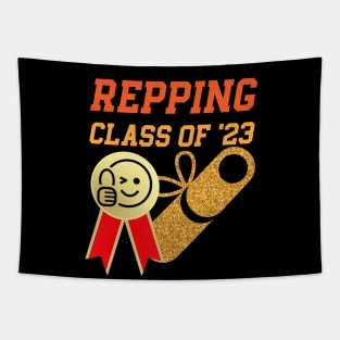 Repping Class of 2023 Graduate Tapestry